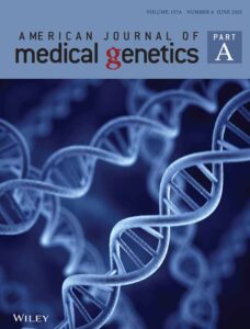 cover van het tijdschrift waarin het artikel verscheel met dna kronkels erop